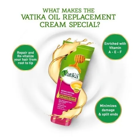 Vatika Remplacement De L'Huile Capillaire 200 Ml - VATIKA