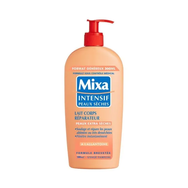 MIXA Lait De Corps Réparateur Peaux Extra Sèches 300 Ml - mixa
