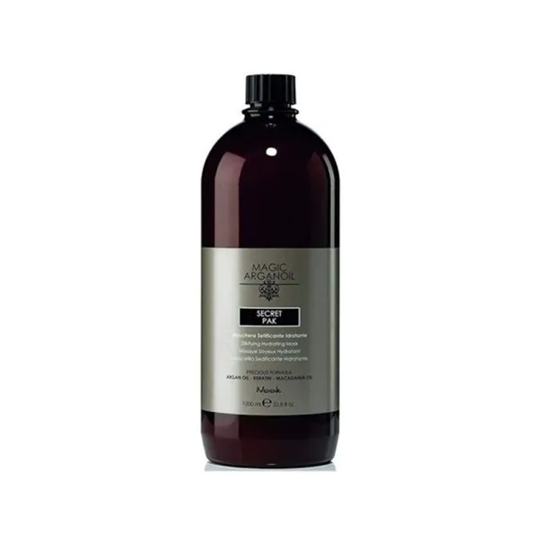NOOK Masque Aux Huile D'Argan & Macadamia & Kératine Cheveux Secs 1L - NOOK