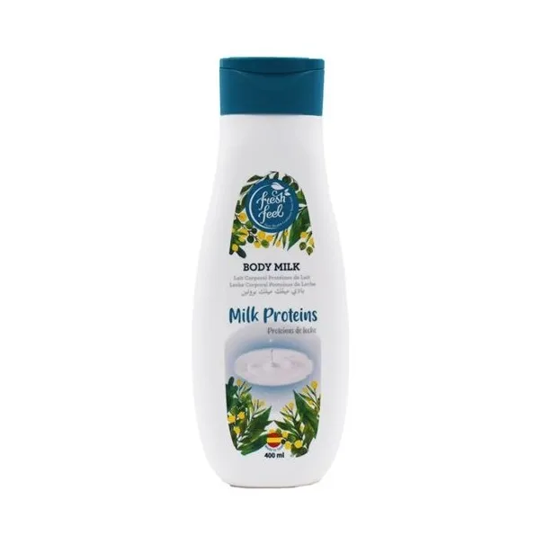 FRESH FEEL Lait Corporel Protéines De Lait 400 Ml - FRESH FEEL