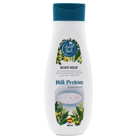 FRESH FEEL Lait Corporel Protéines De Lait 400 Ml - FRESH FEEL