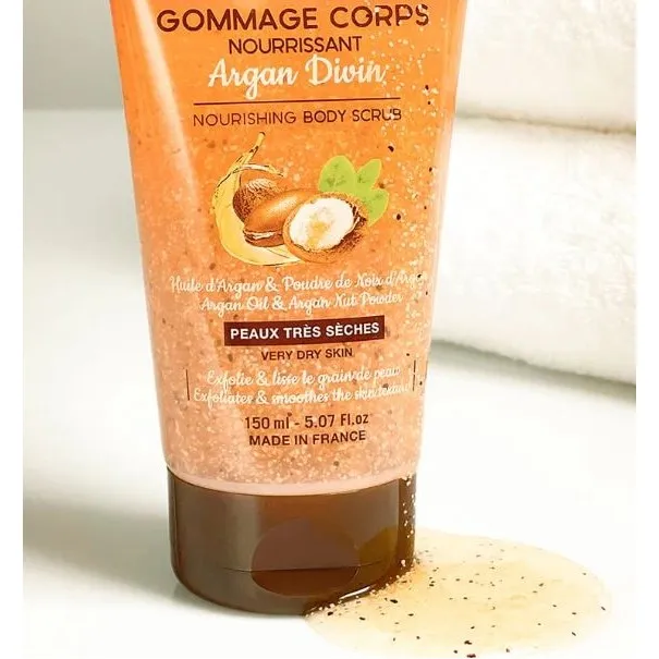 EVOLUDERM Gommage Corps Nourrissant Argan Divin 150ml - evoluderm