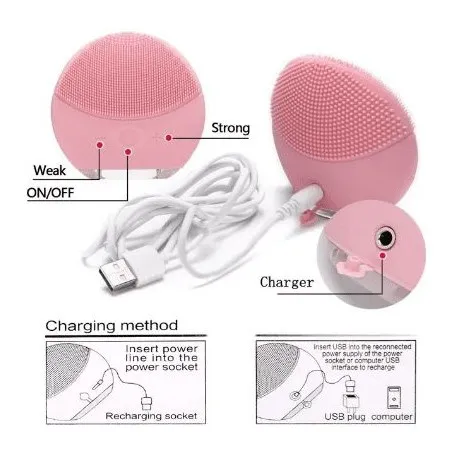 FOREVER Mini Brosse Electrique De Nettoyage Visage Vibrante - FOREVER