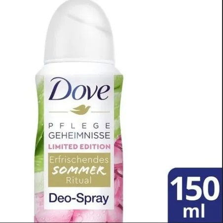 DOVE Déodorant Spray Edition Limité A L'Eau De Rose Et Aloe Vera 150 Ml - DOVE