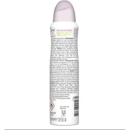 DOVE Déodorant Spray Edition Limité A L'Eau De Rose Et Aloe Vera 150 Ml - DOVE