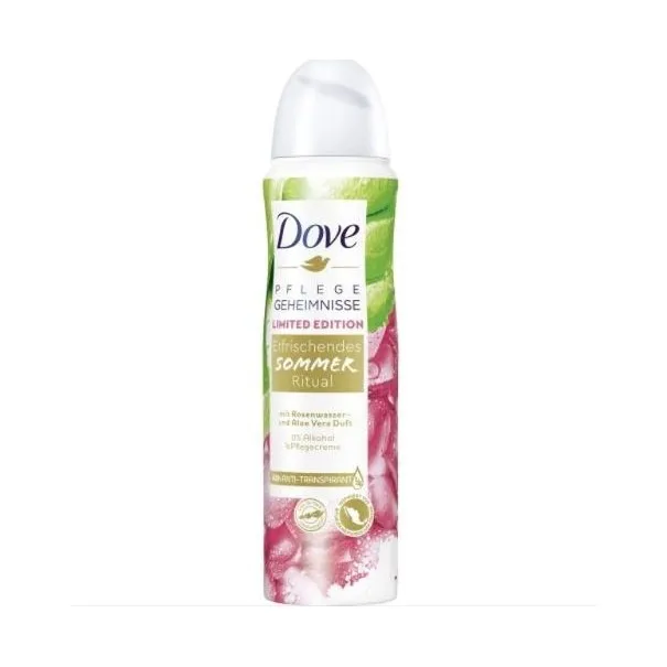 DOVE Déodorant Spray Edition Limité A L'Eau De Rose Et Aloe Vera 150 Ml - DOVE