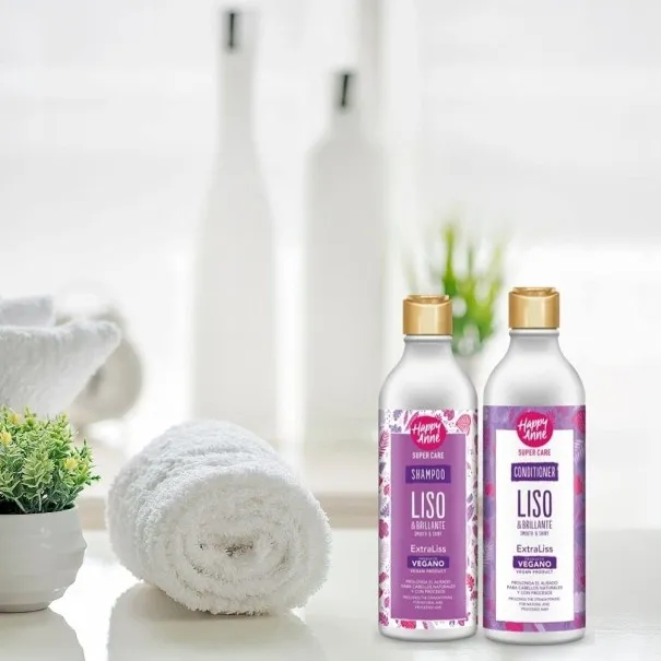 Kit Brésilien Lissage Shampoing & Après Shampoing 340ml - HAPPY ANNE