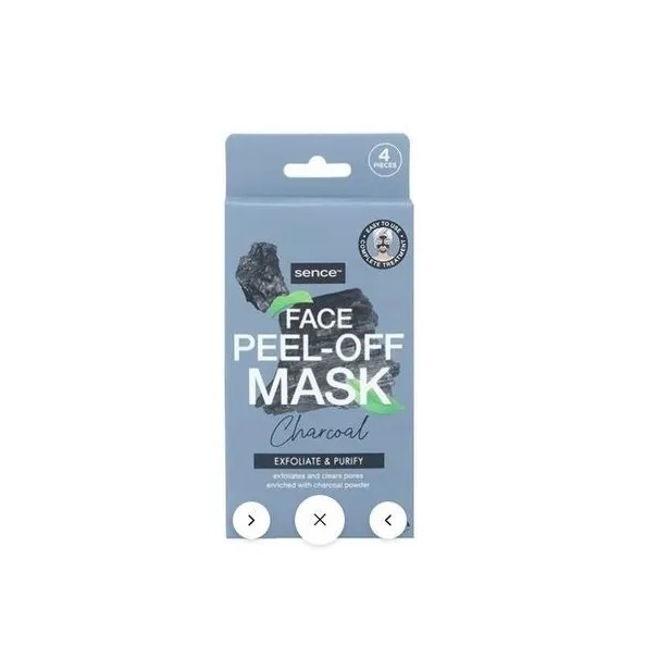 SENCE Masque Charbon Pour Visage Paquet De 4 Doses - Sence
