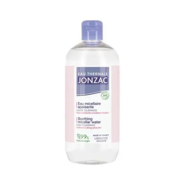 JONZAC REACTIVE EAU MICELLAIRE APAISANTE 500ML - JONZAC