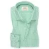 Chemise blanche à Rayures vertes - Angelo Ricci