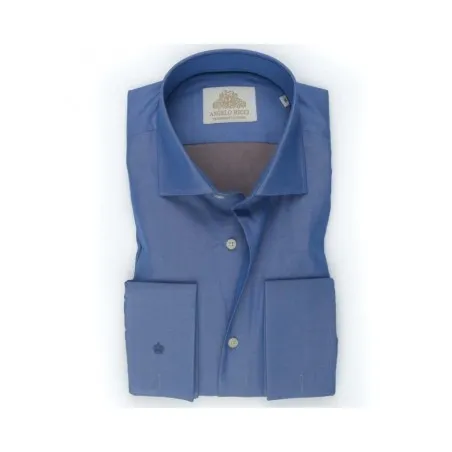 Chemise en oxford à boutons de manchettes - Angelo Ricci