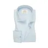 Chemise Homme bleu ciel en twill coton à manches longues coupe Regular fit et Col classique - Angelo Ricci